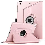 Fintie Rotating Case for iPad Mini 3/2 / 1-360 Degree Rotating Smart Stand Protective Cover with Auto Sleep/Wake for iPad Mini 1 / iPad Mini 2 / iPad Mini 3, Rose Gold