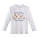 Girls' Long Sleeve Rashguard UPF 50+ Sun Swimming Pool & Beach Kids Toddler Swim Shirt