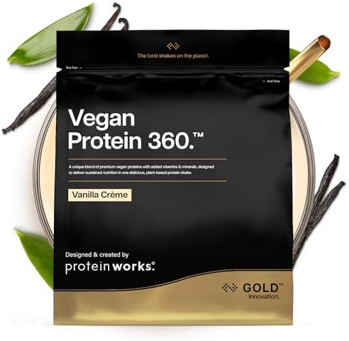 Protein Works | Vegan Protein 360 - Gold, Crème Vanille, 2kg