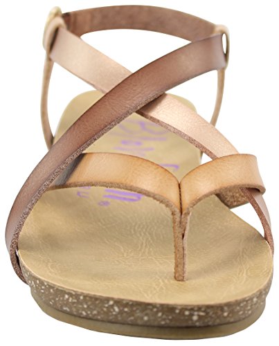 Blowfish Women's Granola Fisherman Sandal (6.5 B(M) US, Natural/Pearl/Clay) - Thumbnail 2