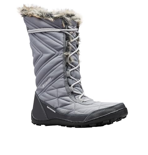 Columbia Women’s Minx Mid III, Titanium Grey Steel/Grey Ice, 10.5 Wide