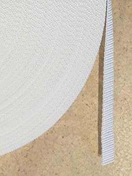 50 m Rolle Rolladengurt - spezial - weiss - Breite 14 mm - hohe Reißfestigkeit - UV Beständigkeit - Schmutzunempfindlichkeit 