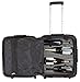 VinGardeValise® Petite Wine Suitcase – 8-Bottle Travel Luggage, TSA-Approved, Durable Hard Shell, Shockproof Foam, Secure Bottle Protection for Enthusiasts & Collectors - Black