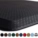 Kangaroo Original Standing Mat Kitchen Rug, Anti Fatigue Comfort Flooring, Phthalate Free, Commercial Grade Pads, Waterproof, Ergonomic Floor Pad for Office Stand Up Desk, 70x24, Black primary
