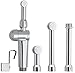 Aquaus 360 Bidet Spray Wand ONLY | NSF Certified - 3 Year Warranty - American Made -Dual Thumb Pressure Controls - Ceramic Disk Seals - Brass Body - Brass Valve Core - Includes 5'' inch Extension