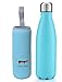 A Lazy Dog Vacuum Insulated Water Bottle 17 Oz Double Walled Stainless Steel Cola Shape Water Bottle Outdoor Sports