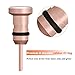 Type C Anti Dust Plug Set, iMangoo Type C Pluggy & 3.5mm Earphone Pluggy Protect USB-C Port Headphone Jack for Samsung Galaxy Note 10 Galaxy A71 5G A21 A20/30 A11 A31 A51 MOTO G Stylus Power Rose Gold
