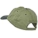 New Big Size Washed Cotton Ball Cap - Khaki Navy (for Big Head)