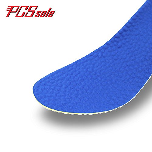 PCSsole Insoles Best Shock Absorbing and Cushioning Shoe Inserts for Men and Women Suitable for Work Boots Dress Shoes and Running Shoes