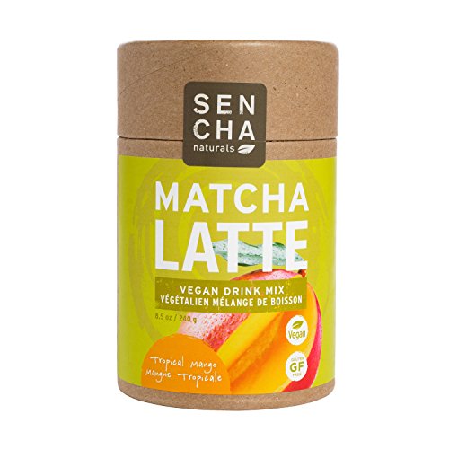 Sencha Naturals Matcha Latte, Tropical Mango, 8.5 Ounce