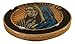 Santa Muerte Medallion Gold Chip Coin Pocket Patron
