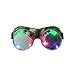 Light Up Glasses, Aomeiqi LED Glasses for Party Toys Halloween Christmas Rave Cos, LED Goggles for Kids Adults, Bronze