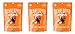 Skinny Dipped Almonds, Dark Chocolate Almonds Variety, 3.5oz, 5g plant based protein, Non GMO, gluten free, Cocoa/Espresso/Raspberry (Peanut Butter, Pack of 3)