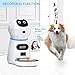 NautyPaws Automatic Cat Food Dispenser, 118oz/3.5L Stainless Steel Pet Food Feeder Timer Programmable Dog Feeder with Voice Recorder & Speaker, Portion Control Up to 4 Cups Meal/Daythumb 3