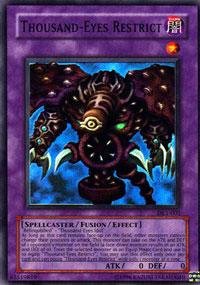 Yu-Gi-Oh! - Thousand-Eyes Restrict (DL1-001) - Duelist League Prize Card - Limited Edition - Super Rare
