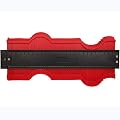 AlexBasic Contour Gauge Duplicator 10 Inch Profile Gauge Shape Duplicator Copying Tool Pots Making Tool for Perfect Fit and Easy Cutting, Blue