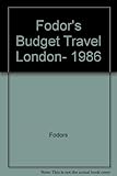 Front cover for the book Fodor's Budget Travel London by Fodor's