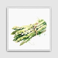 Framed Canvas Wall Art Vegetables Theme Design Canvas Prints Home Artwork Decoration for Living Room,Bedroom - 16x16 inches