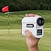 YUNDOO Golf Range Finder Laser Rangefinder - 650 yd Golf Laser Finder - Slope Golf Rangefinder with Pulse Vibration/Flag Acquisition Technology/Angle Measurement/Continuous Ranging.