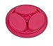 oogaa Silicone Divided Plate Oven Safe Pink