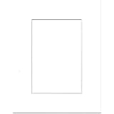 PA Framing, Single Mat, 8 x 10 inches Frame for 5 x 7 inches Photo Art Size - White Core