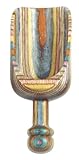 Norpro Medium Colored Wood Scoop, .5 Cup, 4 Ounces