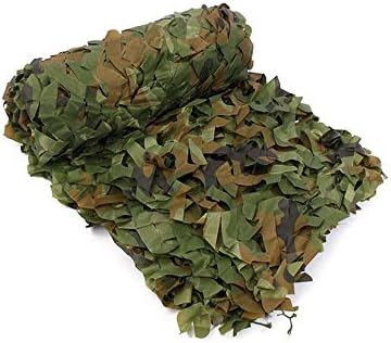 Woodland Camo Netting 2mx3m Woodland Camouflage Netting Camping Military Hunting Shooting Sunscreen Nets.
