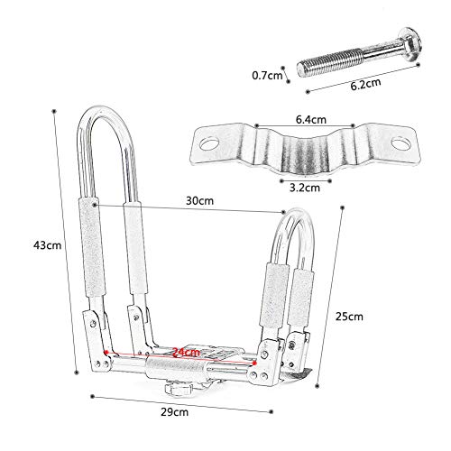 6 Heavy+Duty+Universal+Surfboard+Carriers+Trailers