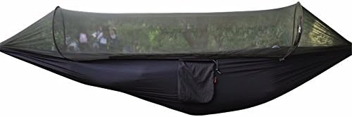 Physport Hammock Tent with Mosquito Portable Parachute Fabric Net Lightweight for Hiking Camping Survivor Outdoor
