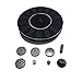 NANGOALA Water Fountains Solar Powered, Decorative Water Fountains for Garden, Patio And Lawn, 1.5W Outdoor Submersible Floating Solar Bird Bath Fountain Pump