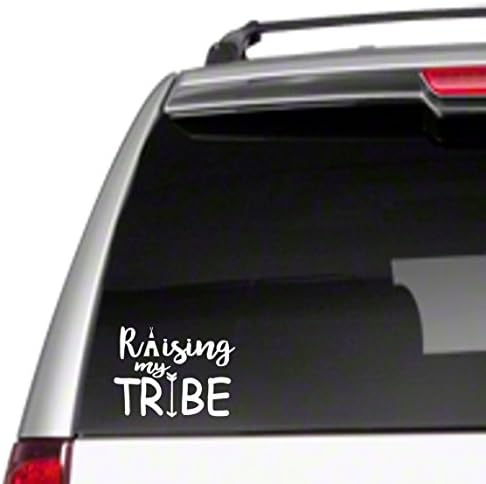 Raising My Tribe 6" Car Vinyl Sticker Decal arrow vintage gypsy soul heart *D43*