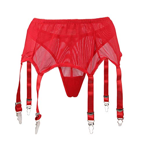 comeondear-Donna-Regolabile-Reggicalze-Sexy-Giarrettiera-per-Calze-Autoreggenti-6-Cinghie-Elastiche