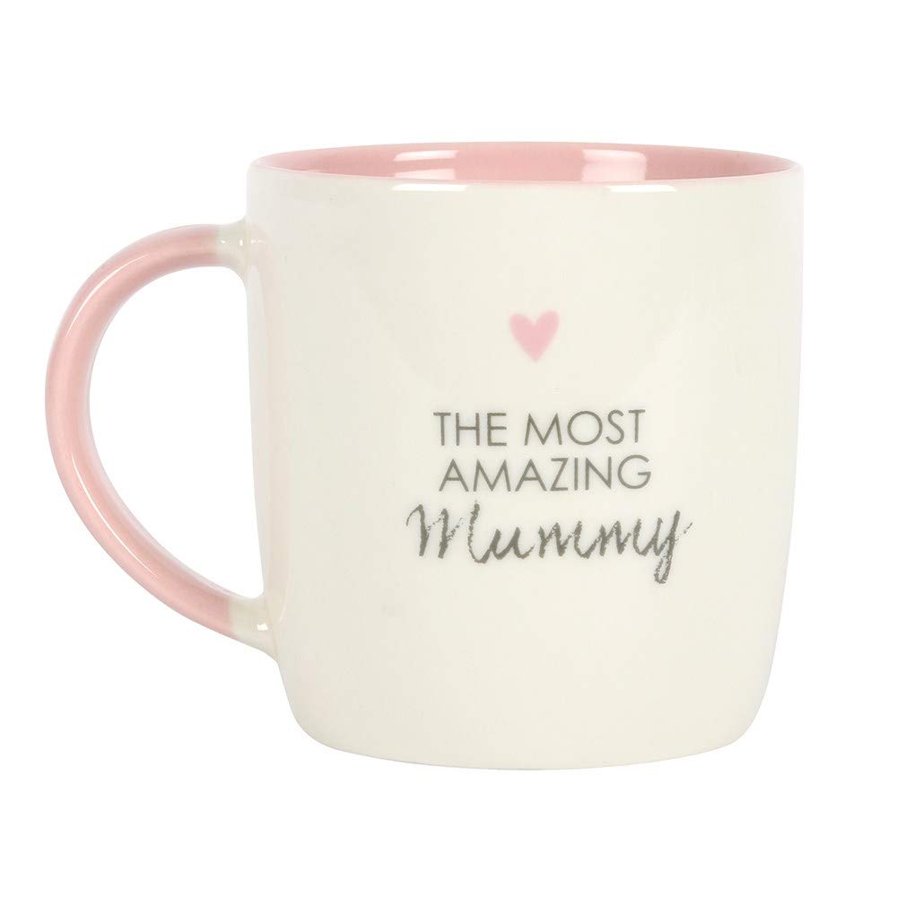 Most Amazing Mummy Mug Ceramic Love Heart Mum Cup Mothers Day Gift Birthday