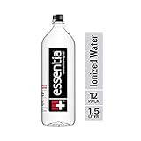 Essentia Water; 1.5-Liter Bottles; 24 Pack; Ionized and Alkaline Hydration; Mineral Infused with 9.5 pH or Higher; Electrolytes for Taste; Pure Drinking Water that Powers - PACK OF 24