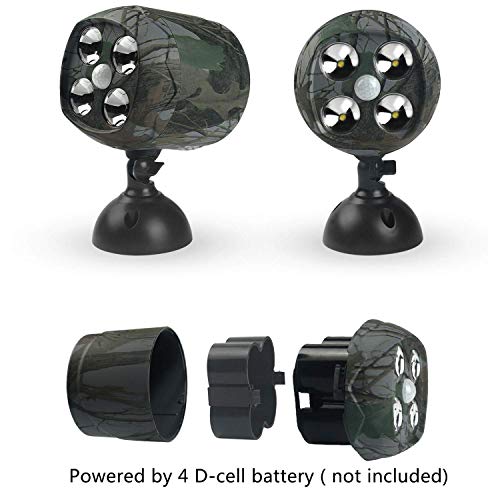 ARTITAN Feeder Light Hog Hunting Green Light Motion Sensor Spotlight