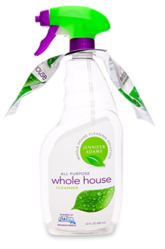 Jennifer Adams Whole House Cleaner - Empty 23 oz Bottle w/ 2 Tablets - All Purpose Cleaner Refill - Natural Spray Cleaner - CO2 Cleaner