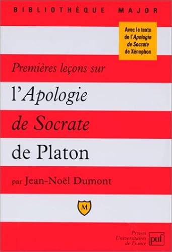 Download Premieres lecons sur l'apologie socrate PDF