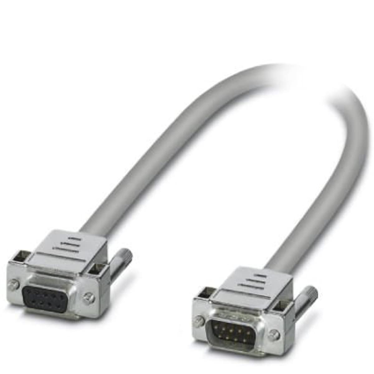 Phoenix 2302010 White VGA Cable 2 m VGA (D-Sub); VGA (D-Sub); VGA (D-Sub); VGA (D-Sub); male/female VGA cable (2 m, Male to Female, White)