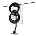 Antennas Direct ClearStream 2V Indoor Outdoor TV Antenna UHF VHF Multi-Directional, 60+ Mile Range, 4K 8K UHD, NEXTGEN TV – w/Reflector, 20-inch Mast