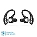 JLab Audio Epic Air Elite True Wireless Sport Earbuds | Headphones for Working Out, Sweatproof | 6-Hour Battery Life, 32-Hour Charging Case | Music Controls | Bluetooth Headphones | Black