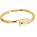 Guanjie Titanium Steel Bracelet Ladies Fashion Classic Lovely Bracelet Ladies Gift Bracelet (Gold Bracelet)