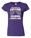 Junior This is What an Awesome Grandma Looks Like T-Shirt Tee