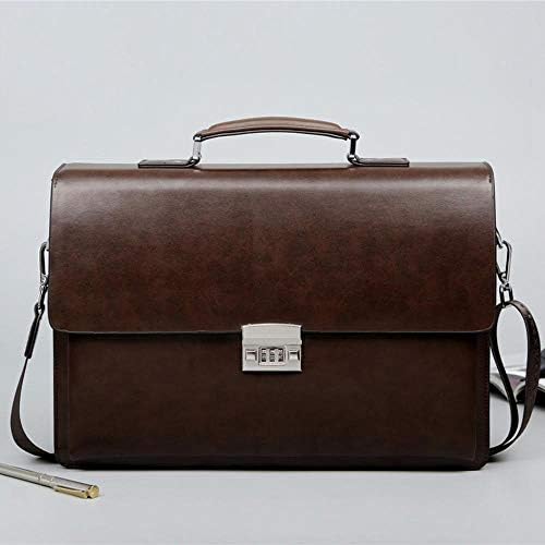 Olydmsky Business Briefcase Password Lock Baotan shoulder diagonal cross handbag laptop bag