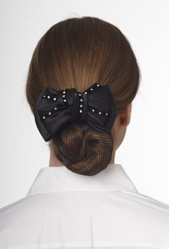 Ovation Premium Show Bow - Black Gem Twist