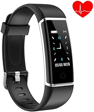 YoYoFit Heart Rate Monitor, Waterproof IP68 GPS Fitness Tracker with 24/7 Wrist Band HR, Slim Fitness Activity Tracker Watch for Outdoor Sports or Daily Use