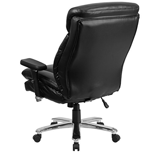 MFO-247-Intensive-Use-Multi-Shift-Big-Tall-400-lb-Capacity-Black-Leather-Executive-Swivel-Chair-with-Lumbar-Support-Knob