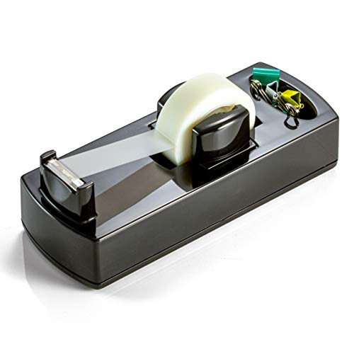 Officemate 2200 Series Executive Tape Dispenser for Desk, Black (22702) Pricepulse