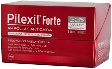 Pilexil Anti-HairLoss Forte 20 Ampoules 5ml Hair Regrowth Treatments