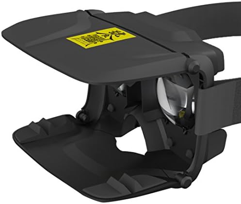 ANTVR 3D VR Box Folding VR Glasses Virtual Reality Head Mount Light Weight Goggle Cardboard for 5"-6" Jitao - Black