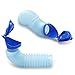 Portable Urinal for Men Women, Spill Proof Travel Emergency Urinal Bottle, Leak-Proof Collapsible Urinals, Personal Car Pee Bottle for Camping, Road Trips, Drivers, Seniors, Kids (‎Blue 02)
